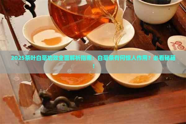 茶叶白毫的功效与作用白毫茶功效